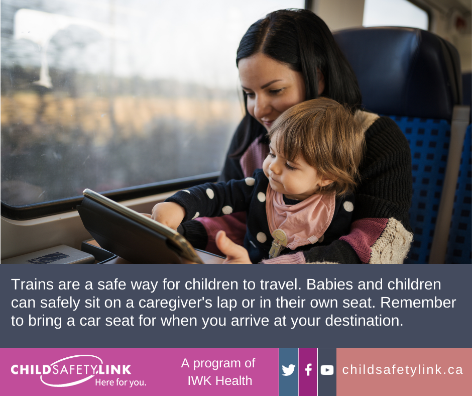 What caregivers need to know to safely transport babies and children in